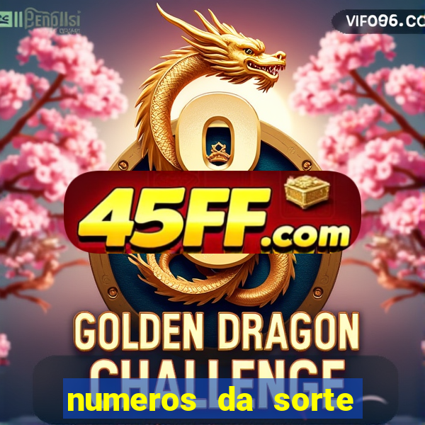 numeros da sorte para cancer hoje